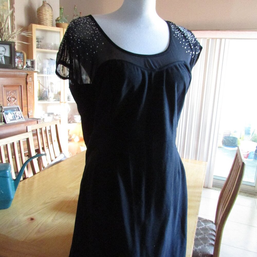 Pull on embellished dress